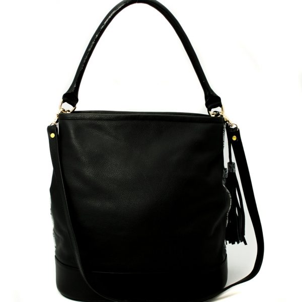 Bolso pintón negro