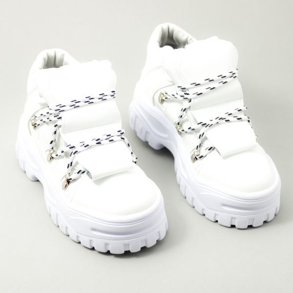 Tenis Bota Rocks Stars Blancos